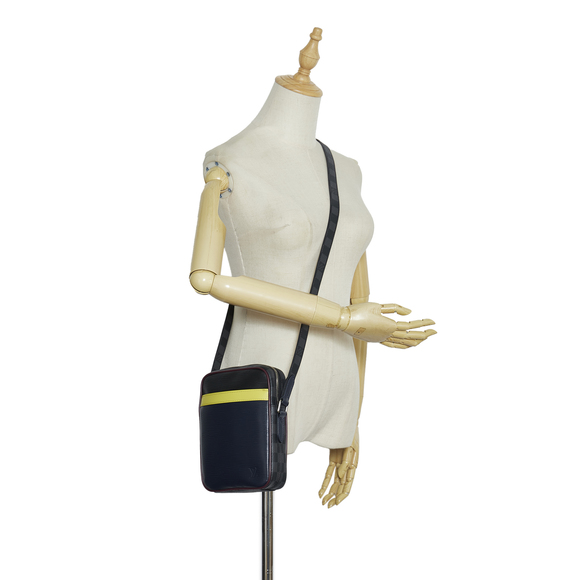 Pre-Loved Louis Vuitton Epi Damier Graphite Danube Slim - Picture 9 of 10